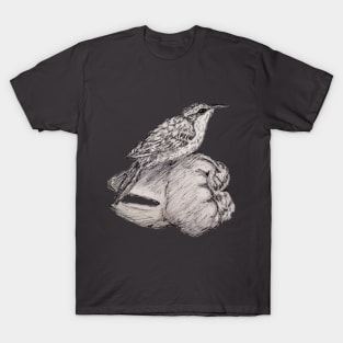 Brown Creeper on Tooth T-Shirt